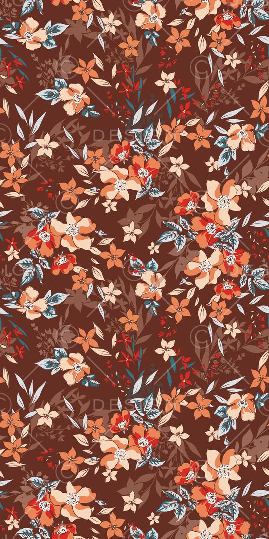 绿植树叶印花华亿平台图片