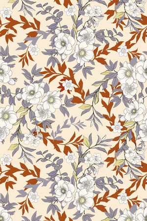 绿植树叶印花华亿平台图片