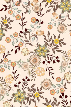 绿植树叶印花华亿平台图片