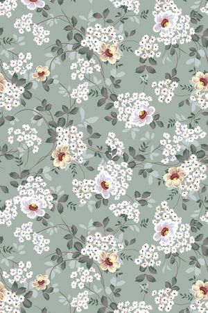 绿植树叶印花华亿平台图片