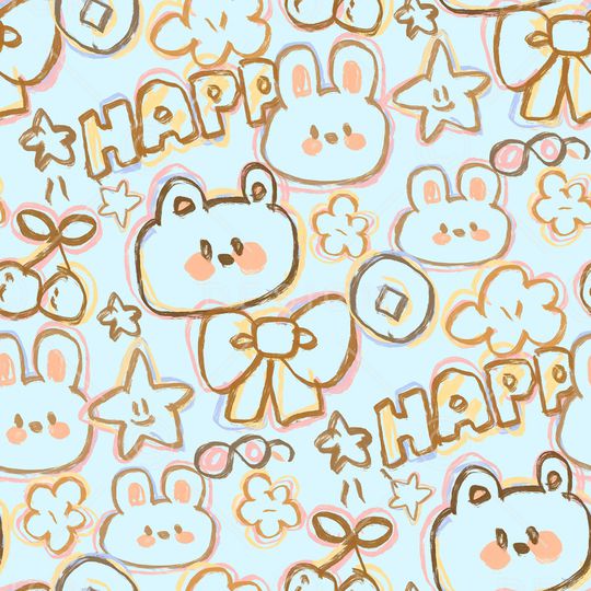 涂鸦印花华亿平台图片