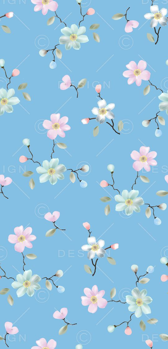 小雏菊印花华亿平台图片