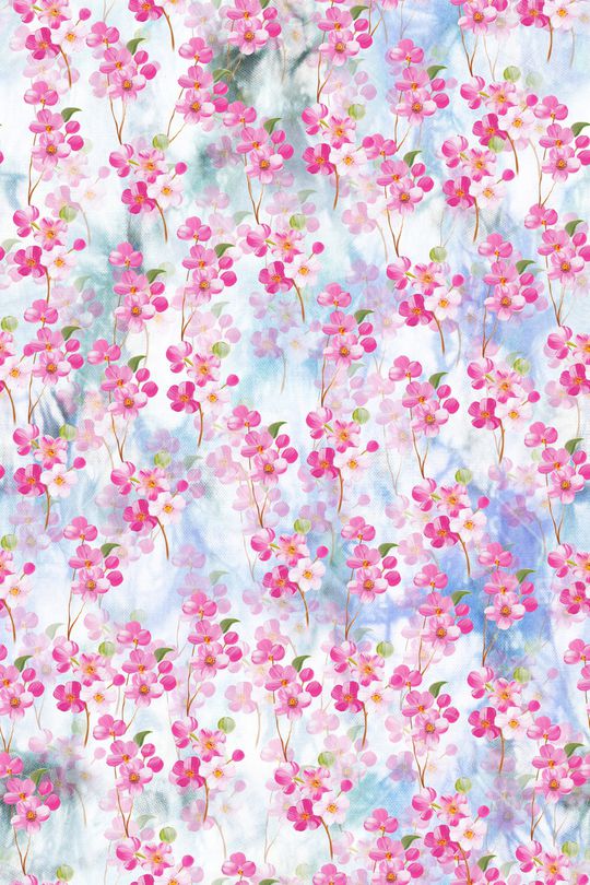 小清新印花华亿平台图片