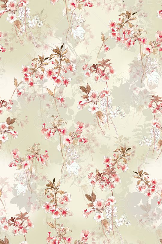 小清新印花华亿平台图片