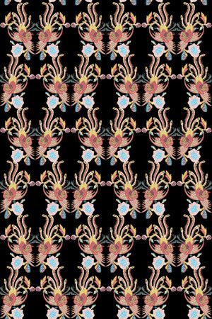 民族风印花华亿平台图片