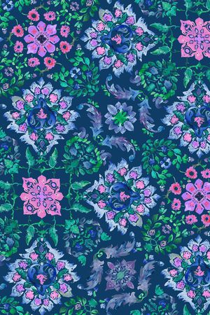 花卉 装饰印花华亿平台图片