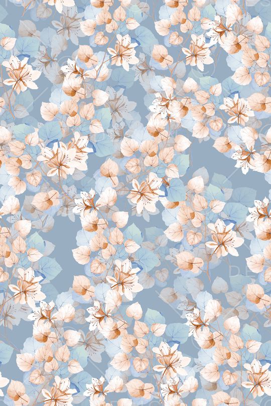 小清新印花华亿平台图片