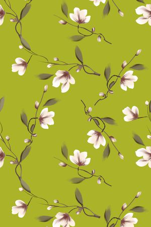 彩底花卉印花华亿平台图片