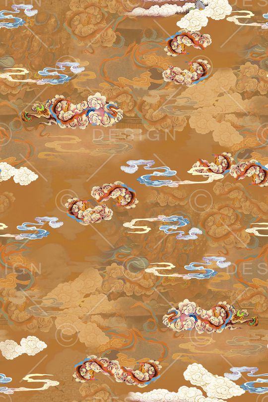 祥云印花华亿平台图片