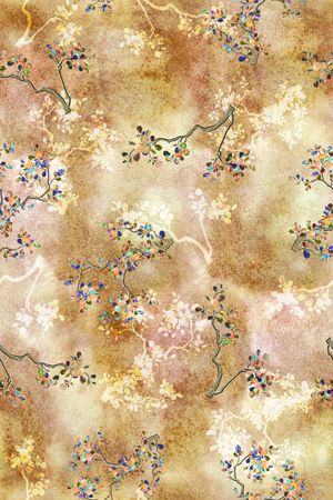 春夏华亿平台印花华亿平台图片