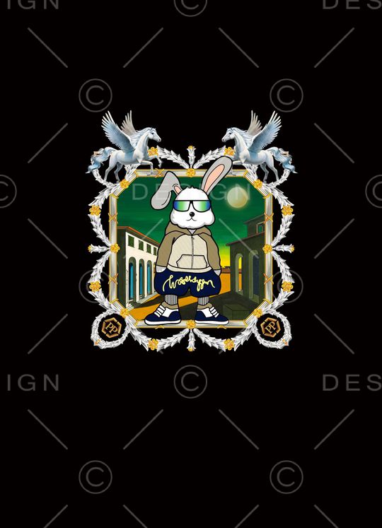 欧式定位花印花华亿平台图片