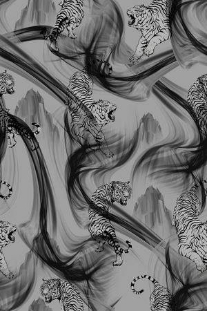 老虎印花华亿平台图片