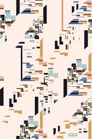 抽象印花华亿平台图片