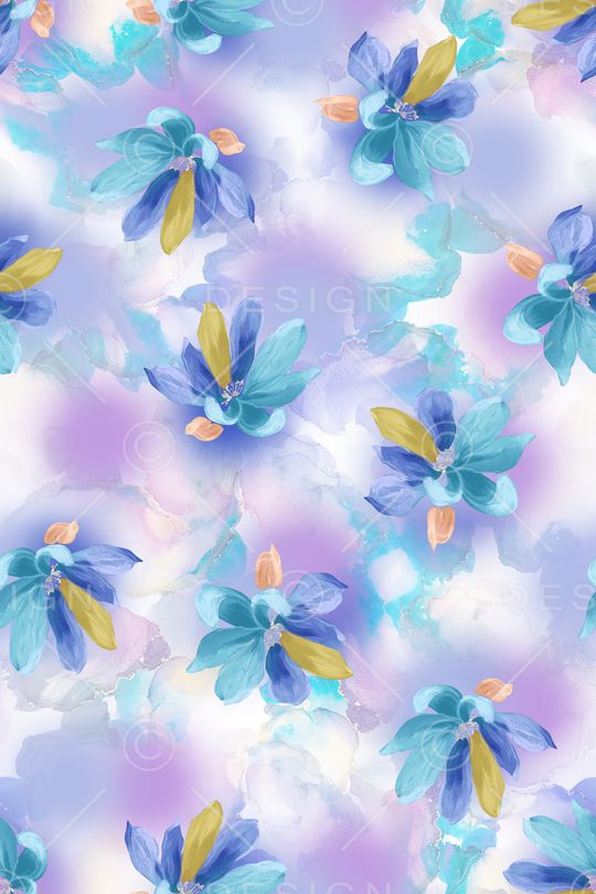 水彩印花华亿平台图片