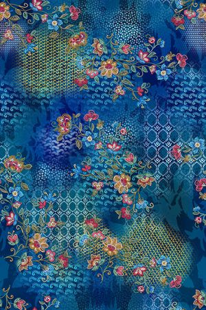 条纹印花华亿平台图片