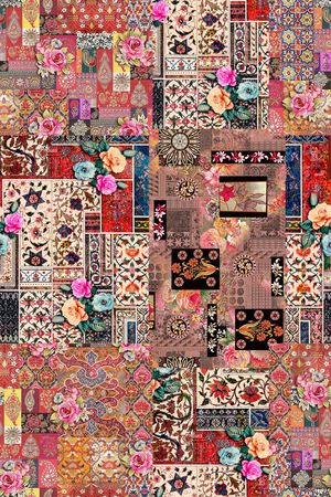 民族风印花华亿平台图片