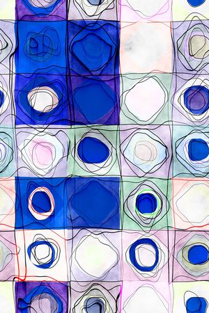 格子印花华亿平台图片