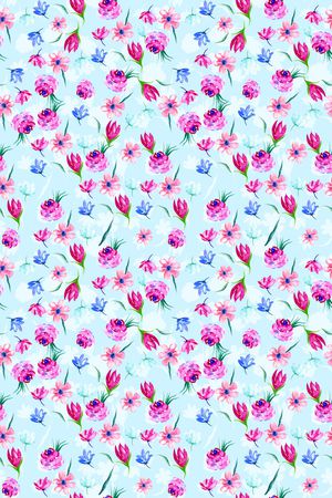 小清新印花华亿平台图片