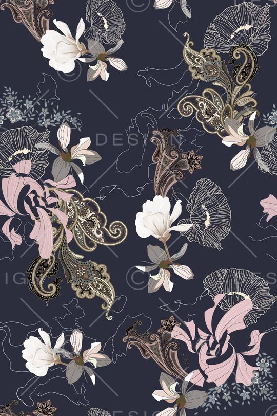 民族风印花华亿平台图片