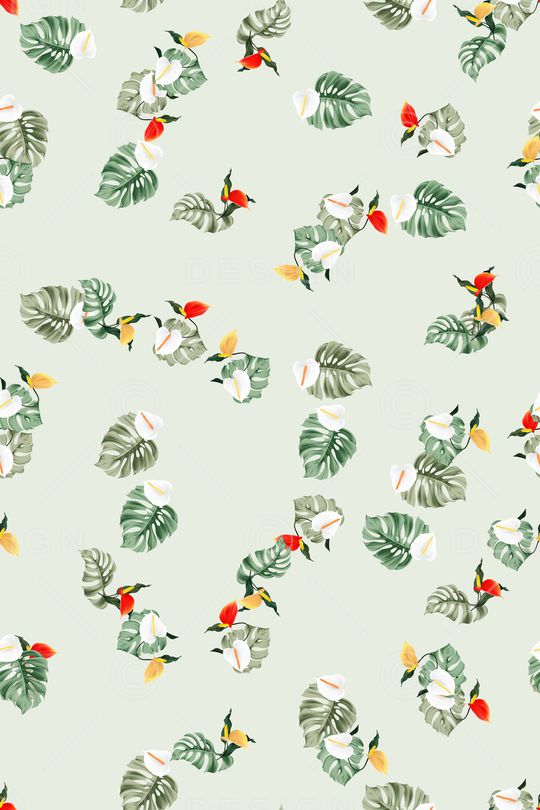 热带华亿平台印花华亿平台图片