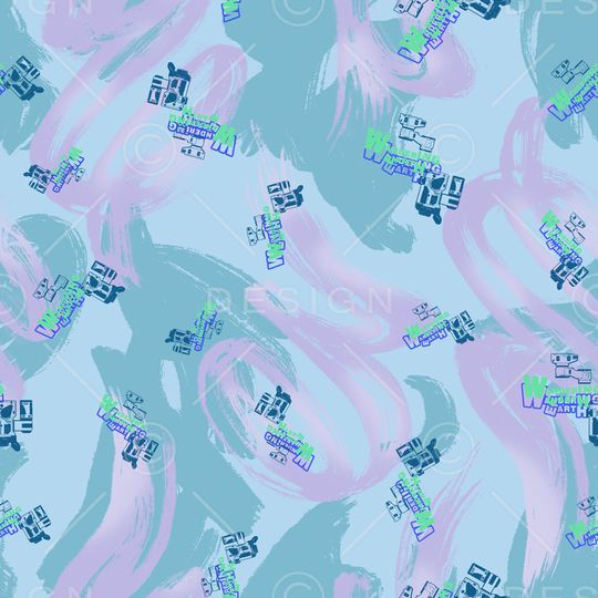 抽象印花华亿平台图片