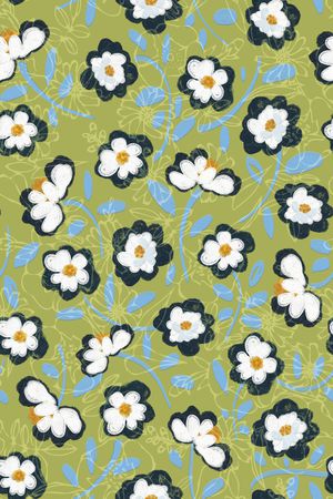 手绘印花华亿平台图片