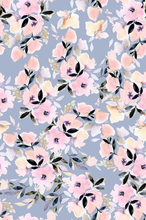 水彩印花华亿平台图片