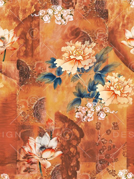 香云纱印花华亿平台图片