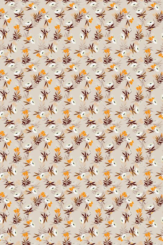 小清新印花华亿平台图片