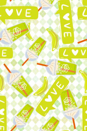 小清新印花华亿平台图片