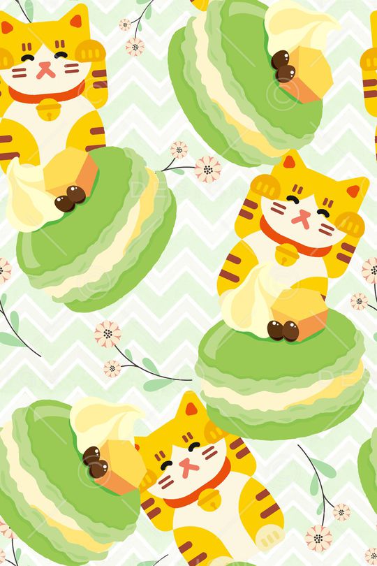 小清新印花华亿平台图片