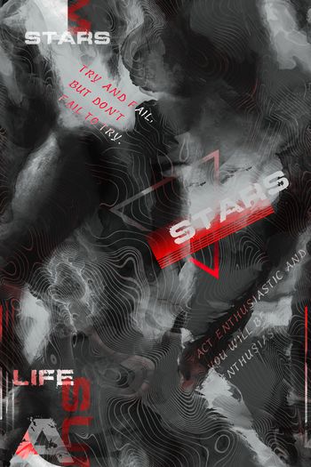 抽象印花华亿平台图片