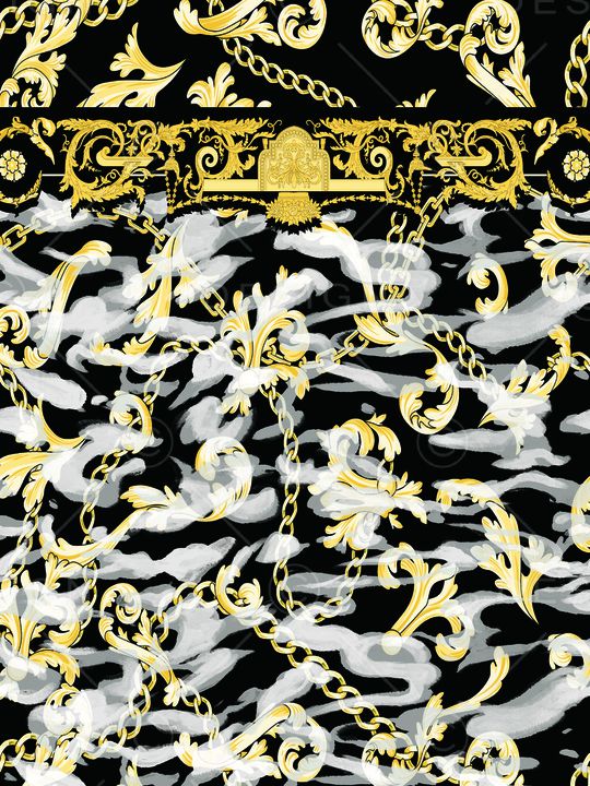 男装定位花印花华亿平台图片