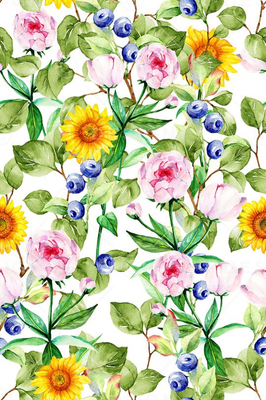 小清新印花华亿平台图片