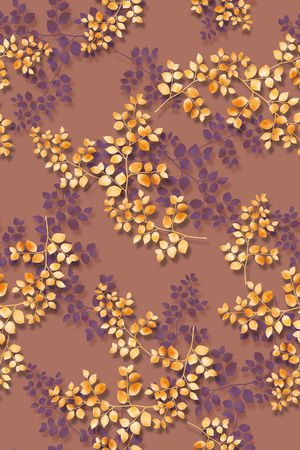 植物印花华亿平台图片