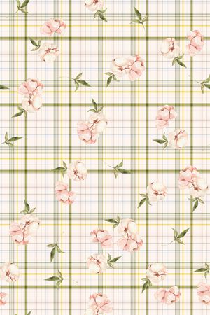 小清新印花华亿平台图片