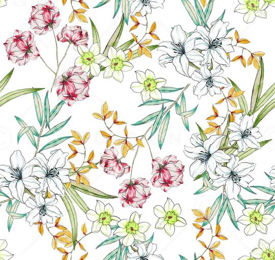 手绘印花华亿平台图片