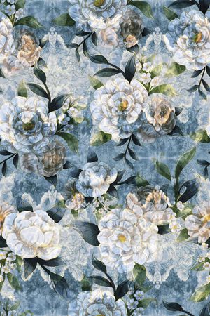 小清新印花华亿平台图片