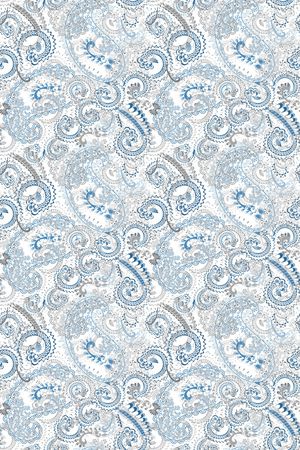 佩斯利印花华亿平台图片