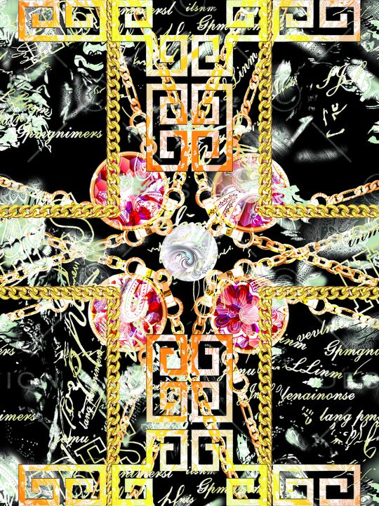 哥特印花华亿平台图片