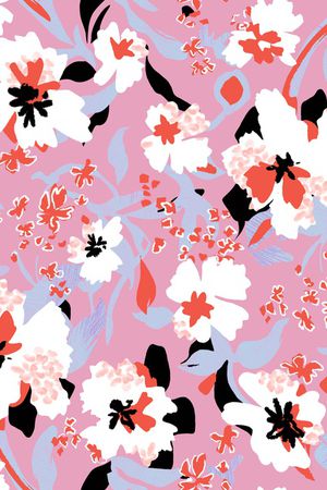 笔触印花华亿平台图片