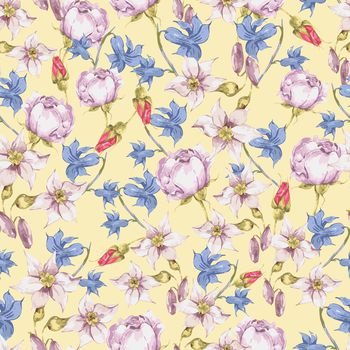 水彩印花华亿平台图片