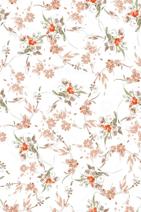 小清新印花华亿平台图片