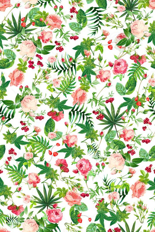 小清新印花华亿平台图片