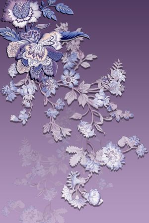 真丝印花华亿平台图片