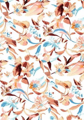 植物印花华亿平台图片