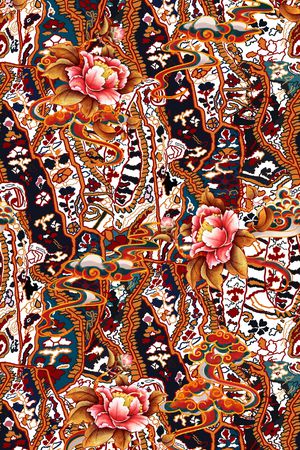 民族风印花华亿平台图片