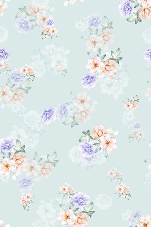 小碎花印花华亿平台图片