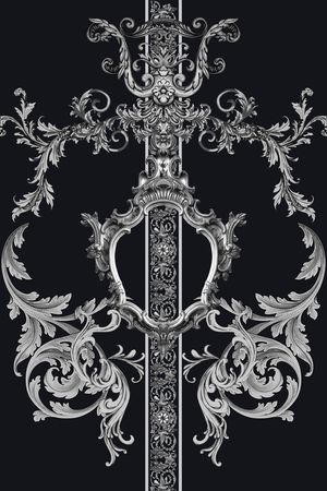 宫廷风印花华亿平台图片