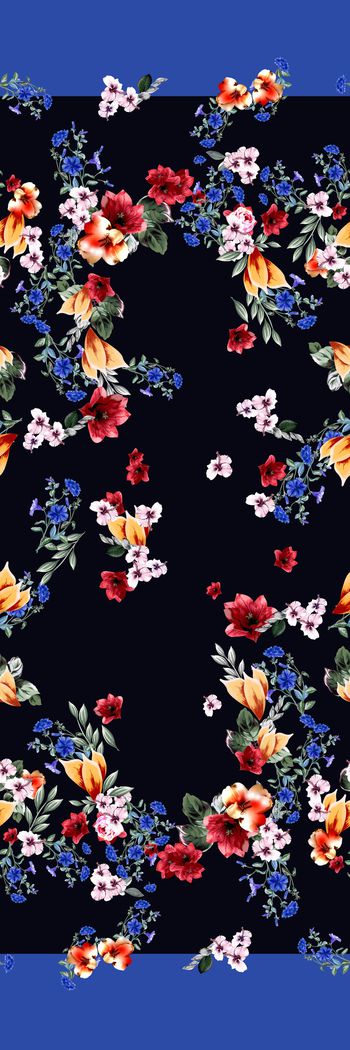 女装定位花印花华亿平台图片